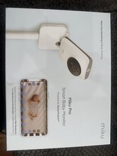 Miku Pro Upgraded Smart Baby Monitor Camera Wall Mount, Real Time Breathing