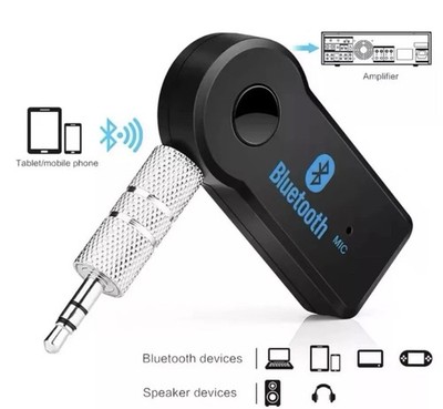 Bluetooth Audio Receiver KFZ Adapter AUX Kabel Auto 3.5mm klinke Usb Empfänger