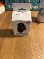 Clip-On Guitar Digital Tuner (Clip-On Battery Powered Tuner for Chromat By Pyle)