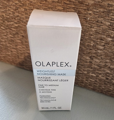 OLAPLEX Weightless Nourishing Hair Mask Hydrating Strengthening Fine 1 fl oz