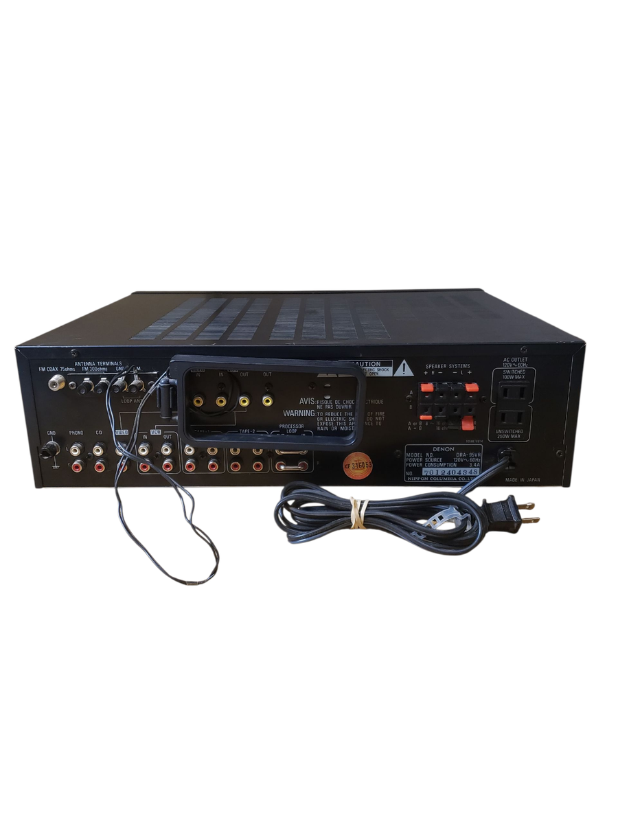 Vintage Denon Precision Audio Component/AV Receiver DRA-95VR