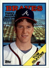 2018 Topps Archives Rookie History #TBD Tom Glavine - BB