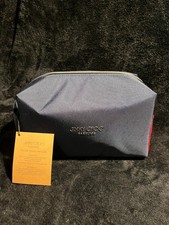 Jimmy Choo Parfums Navy & Red Toiletry Bag   ...