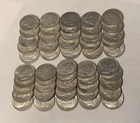 Roll Of Fifty (50) 1964 90% Silver Roosevelt Dime Coins $5 roll Varies Mint Mark