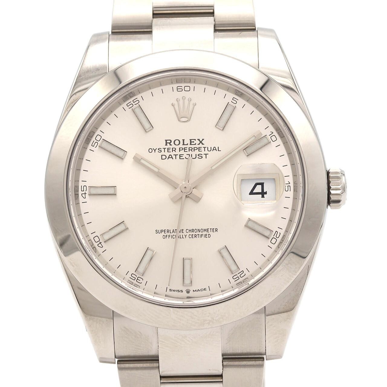 Authentic Rolex Datejust 126300 Stainless Steel Mechanical Automatic Random ...