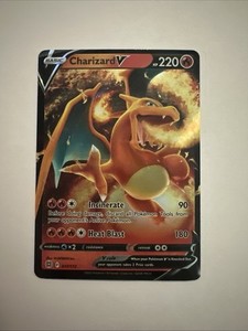 mega charizard x shiny pokemon card Pokemon - Sword & Shield - Brilliant Stars - Charizard V main image 1