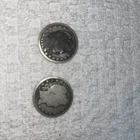 Lot of 2  Barber Half Dollar Silver 90% 1904 And 1906 D under melt