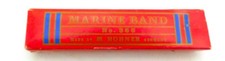 Vintage Hohner Marine Band No. 365 Harmonica Key of C Original Box Germany