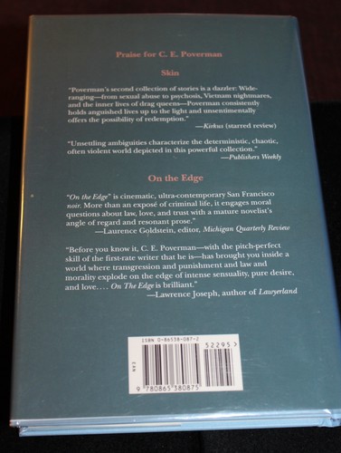 ON THE EDGE C.E. Poverman SIGNED First Edition 1997 Mystery Fiction - Picture 9 of 10