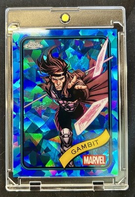 2025 Topps Chrome Marvel Sapphire GAMBIT #105