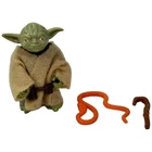 Vintage Star Wars Yoda Orange Snake Complete 3.75" Figure Hong Kong 1980 Kenner