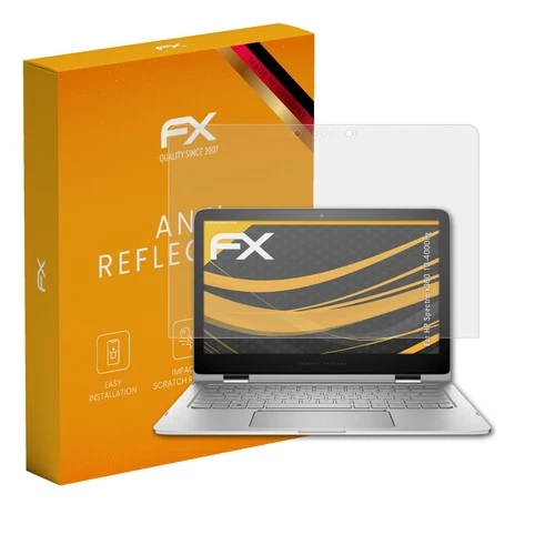 atFoliX 2x Screen Protection Film for HP Spectre x360 13-4000ng matt&shockproof