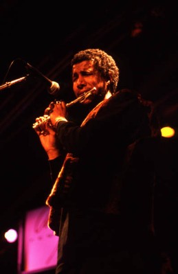 Magic Malik in concert Cully Jazz Festival in April 2002 Switzerland Old Photo 3