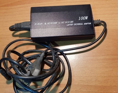 Netzteil 100W Adapter verstellbar Laptop Portable