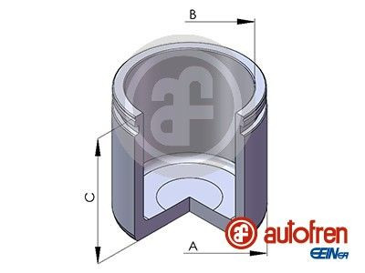 AUTOFREN SEINSA D02532 Kolben, Bremssattel für RENAULT SEAT SKODA SUZUKI TVR
