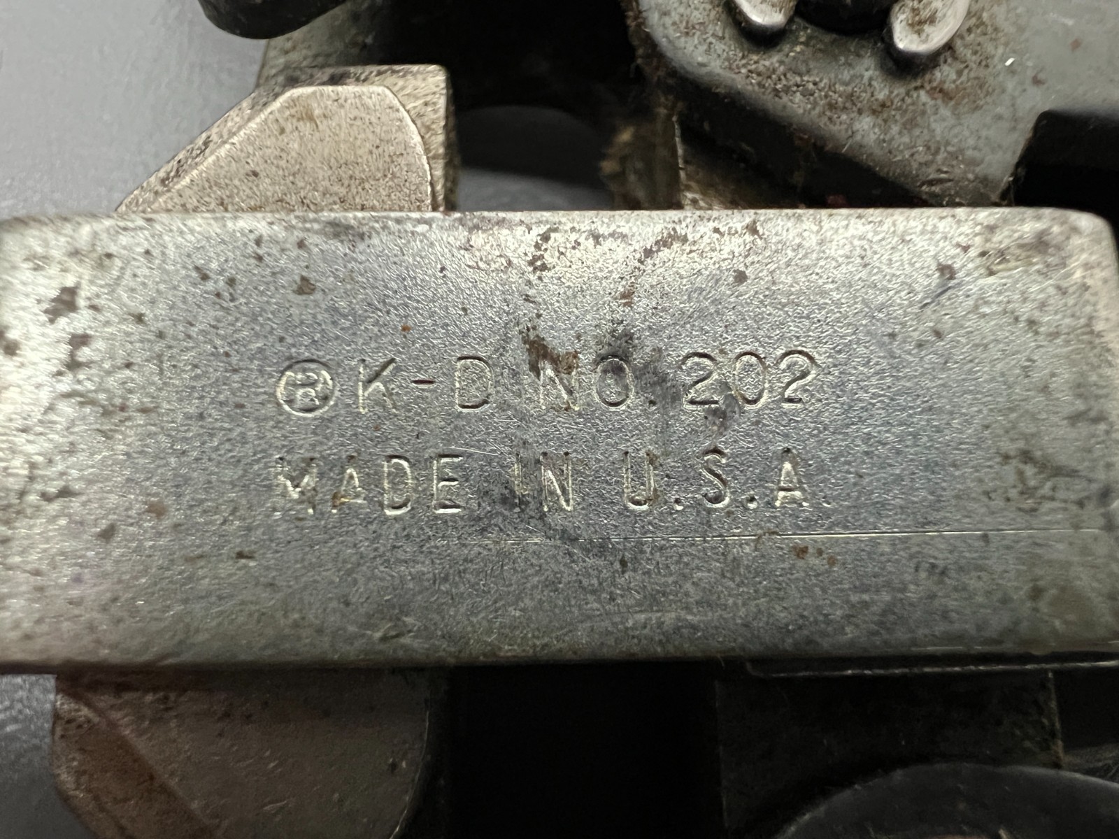 (Z) VINTAGE K-D TOOLS No. 202 BATTERY TERMINAL GEAR PULLER - VGC - USA