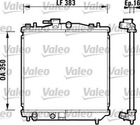 Valeo MotorküHler WasserküHler 734157 Aluminium KunststoffgehäUse