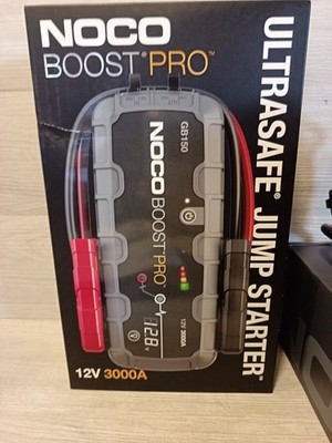 NOCO Genius GB150 Boost Pro 12V 3000A Lithium Auto 4x4 Batterie Starthilfepaket