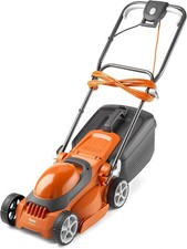 Lightweight Electric Lawn Mower - 30 cm Cutting Width with Manual Height Adjust