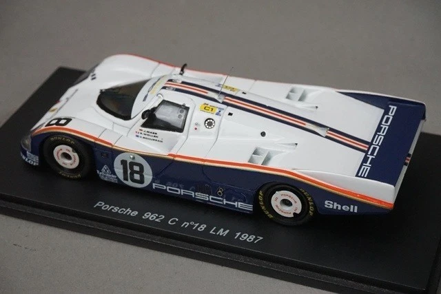 1:43 SPARK S0943 Porsche 962 C Le Mans 1987 #18 model car - Image 2 of 4