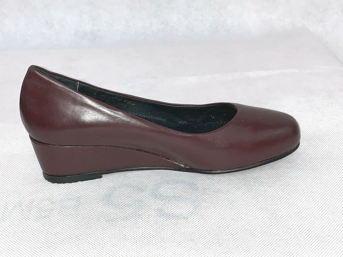 Wedge shoes top 2 inch heel