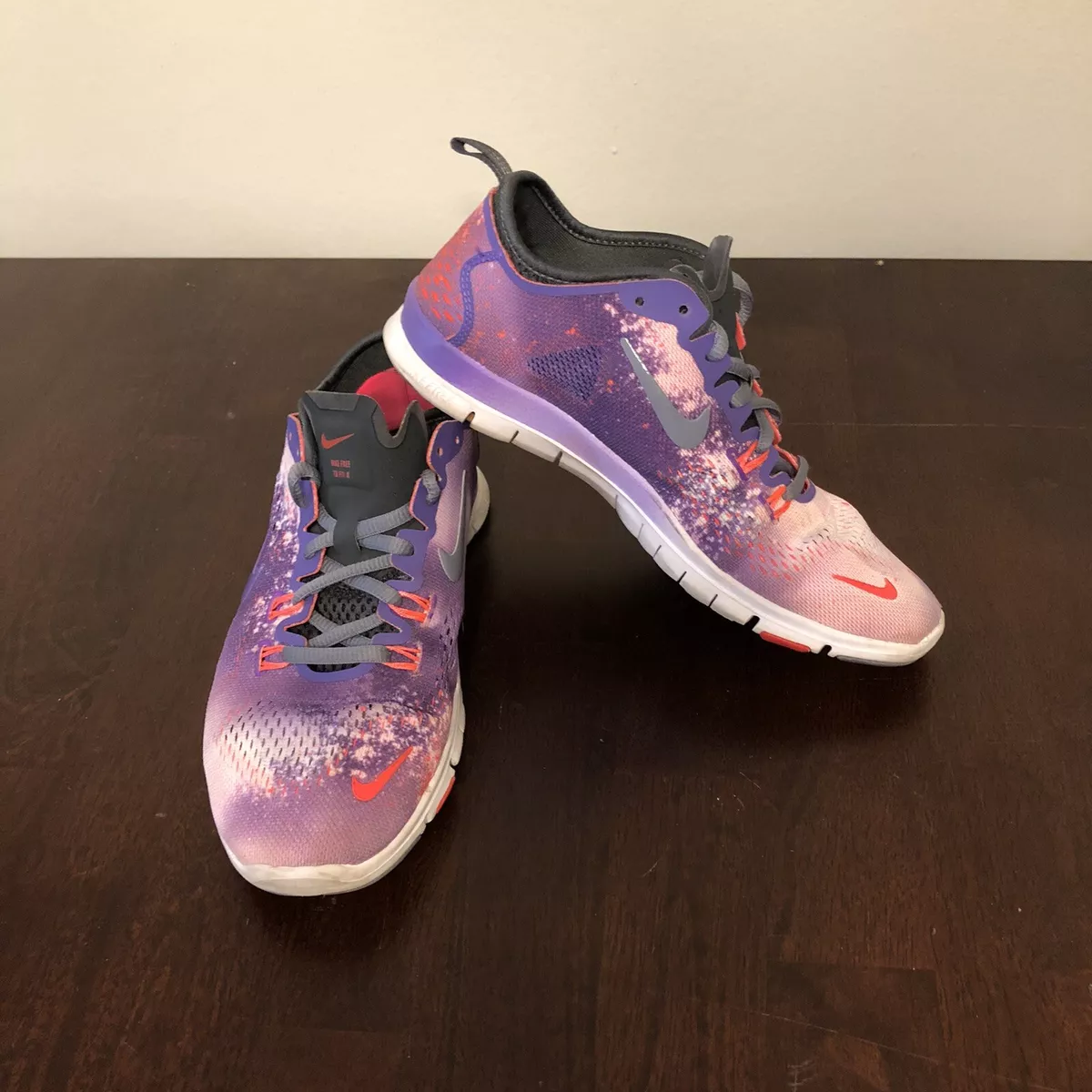 fórmula Suministro fiabilidad Nike Free 5.0 TR FIT 4 Running Shoes Women&#039;s Size 7 Galaxy Print,  629832-101 | eBay