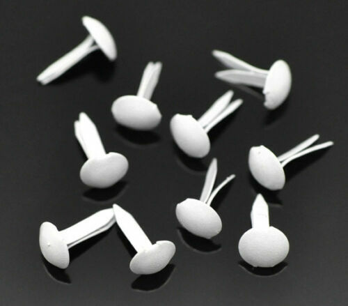 100 to 1000 Split Pin Paper Fastener Brads Bradlets for Cardmaking Scrapbooking - Picture 8 of 9