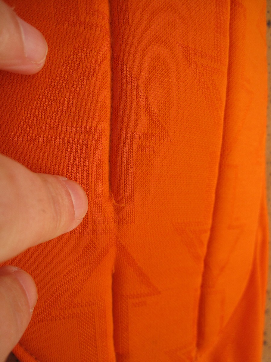 Maillot Gardien Reusch Vintage - Allemagne - Orange/Noir - Taille M - Manches Longues