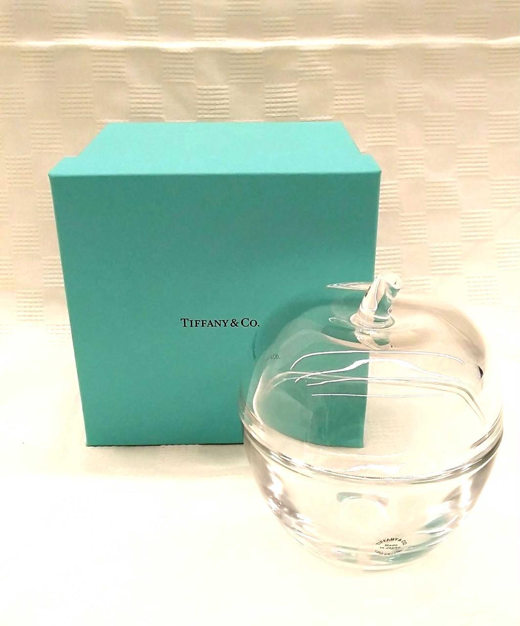 Tiffany Co. Apple Box Crystal Interior eBay