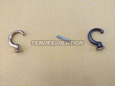 reggi tenda ferma tenda embrasse gancio parete oro bronzo satinato 30 35 40 mm