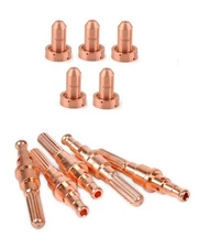 5 Pcs 9-8215 Electrodes+ 5 PCs 9-8210 Tip Fit Thermal Dynamics SL60/SL100 Plasma