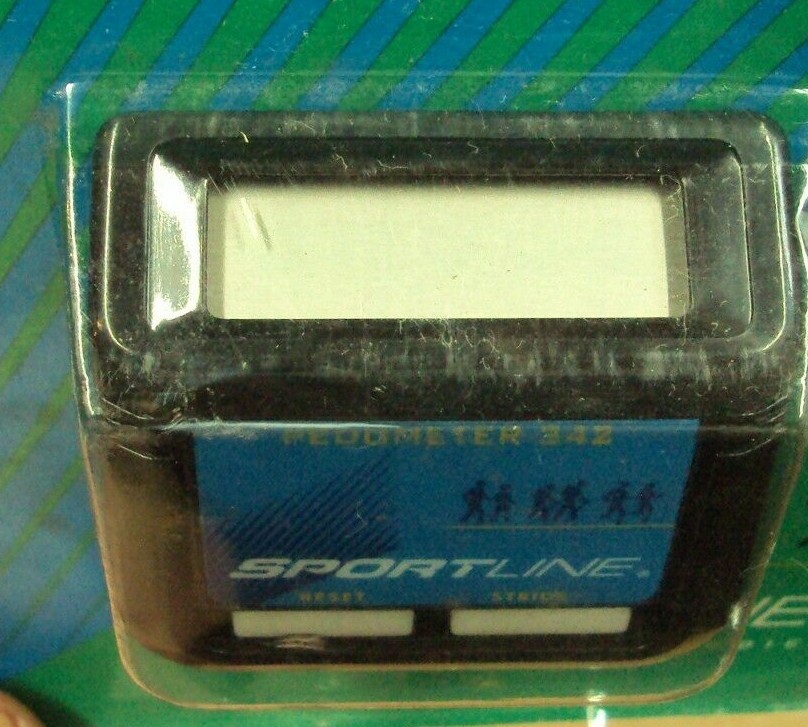 SPORTLINE Electronic Pedometer 342 Distance NOS eBay