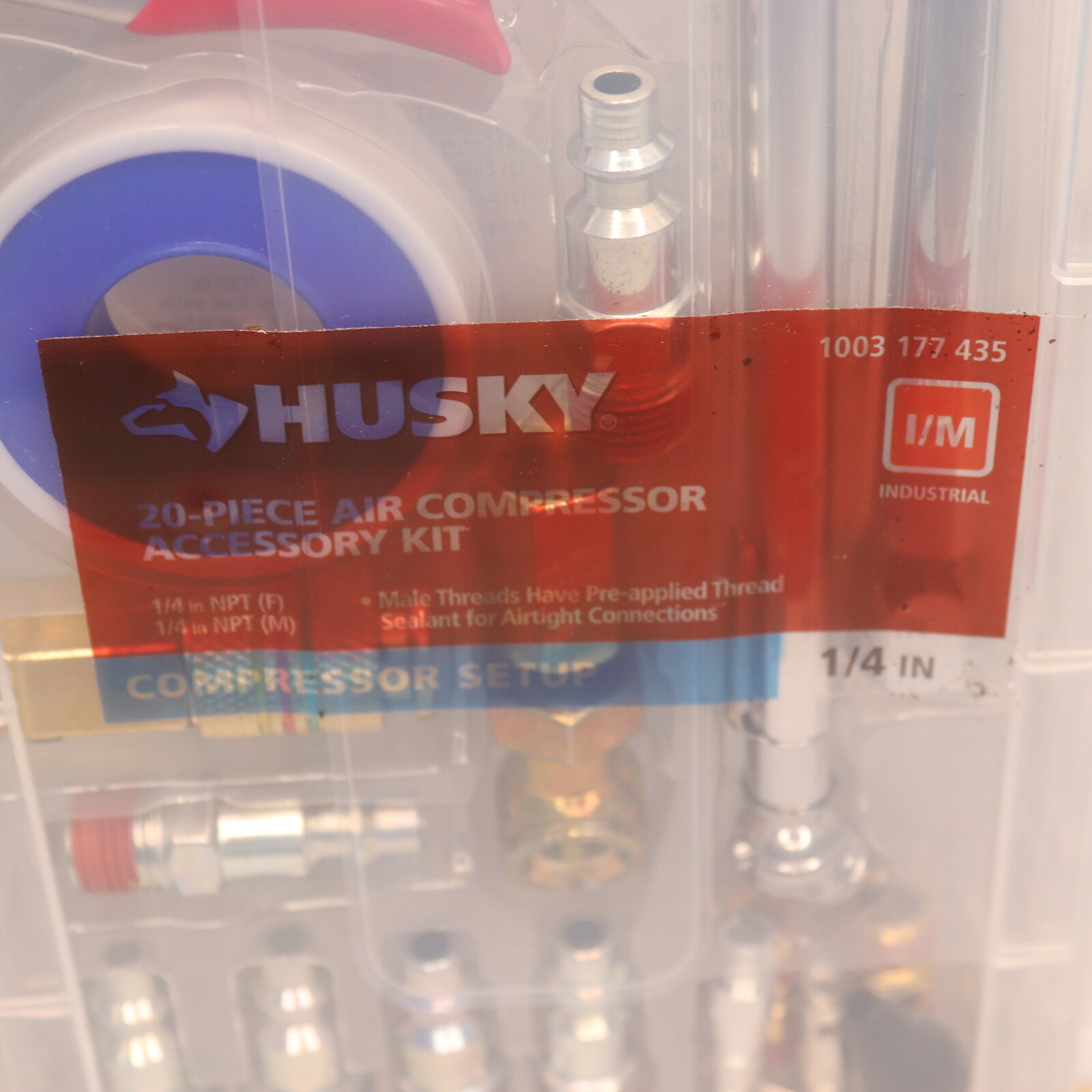(20Piece) Husky Air Compressor Accessory Kit 1003177435 eBay