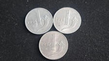 ITALIA - N. 3 MONETE DA 1 LIRA CORNUCOPIA DEL 1954 - 1955 - 1957 