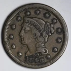 Photo of a 1846-P Large Cent from an eBay listing that sold on Jul 21, 2026