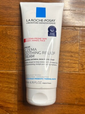La Roche-Posay Lipikar Eczema Soothing Relief Cream Fragrance-Free 6.76oz 09/25