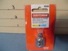 NEW CRAFTSMAN Max Axess To Square Drive Adapter 3/8" To 1/4" Drive 929301