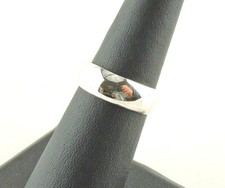 Sterling Silver 6 mm Wide Band Ring - Free Gift Packaging