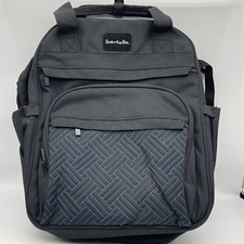 DIAPER BAG Backpack Nappy Maternity Waterproof Large Capacity Black SUAVEZILLA