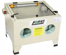 FARYS Sandstrahler Sandstrahlkabine Sandstrahlgerät Sandstrahlanlage 90 Liter