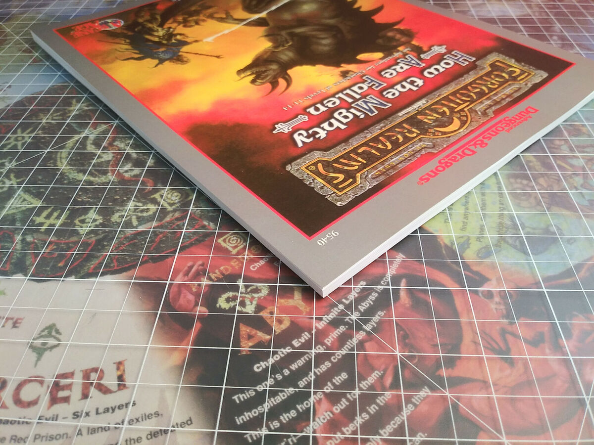 How the Mighty Are Fallen - Forgotten Realms - Dungeons & Dragons - D&D -  AD&D