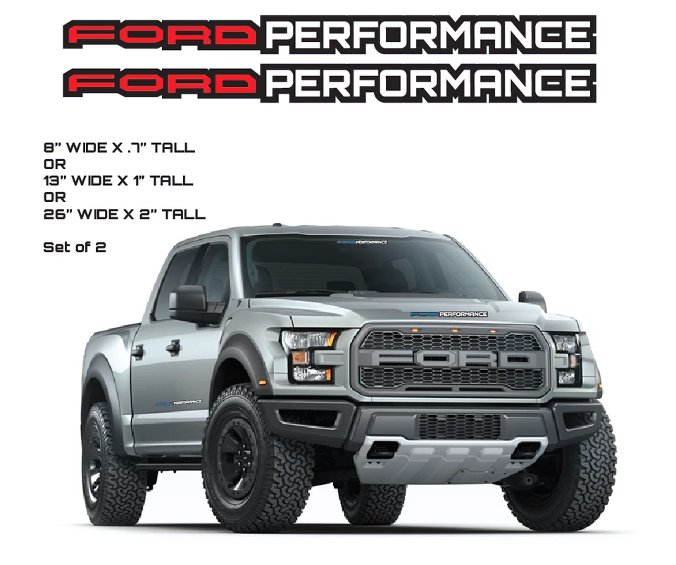 Adesivo de vinil de corrida de carro de caminhão de alto desempenho quantidade 2 decalques de carroceria escolha o tamanho - Imagem 2 de 2