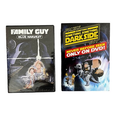 Family Guy Star Wars 2-DVD Trilogy Blue Harvest Something Something  Darkside