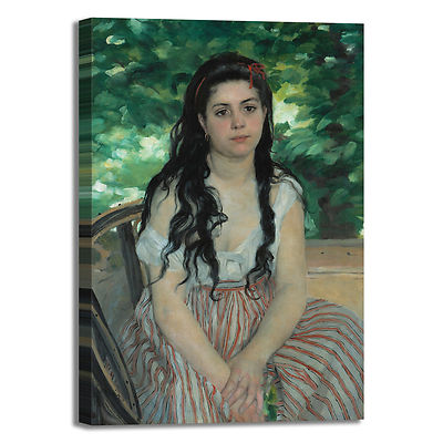 Renoir Summer Design Frame Print Canvas Painted Frame Home Furniture