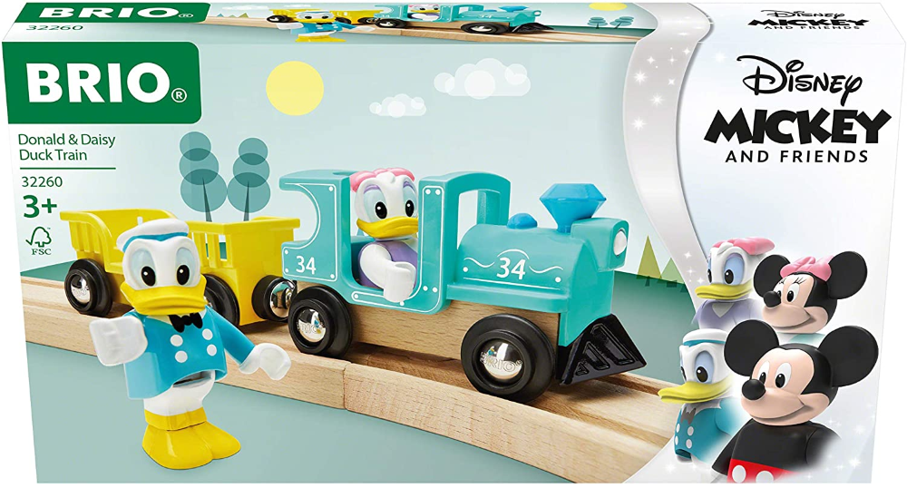 BRIO TRENO DI PAPERINO E PAPERINA