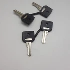 2 Pairs Fits new 455 Key for XB2 XB4 XB5 series Key Switch head ZB4BG ZB5AG