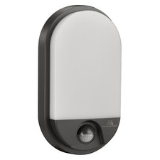 Image of LED Wall Lamp with Motion Sensor Dusk to Dawn IP54 Indoor Outdoor Garden Walkway
