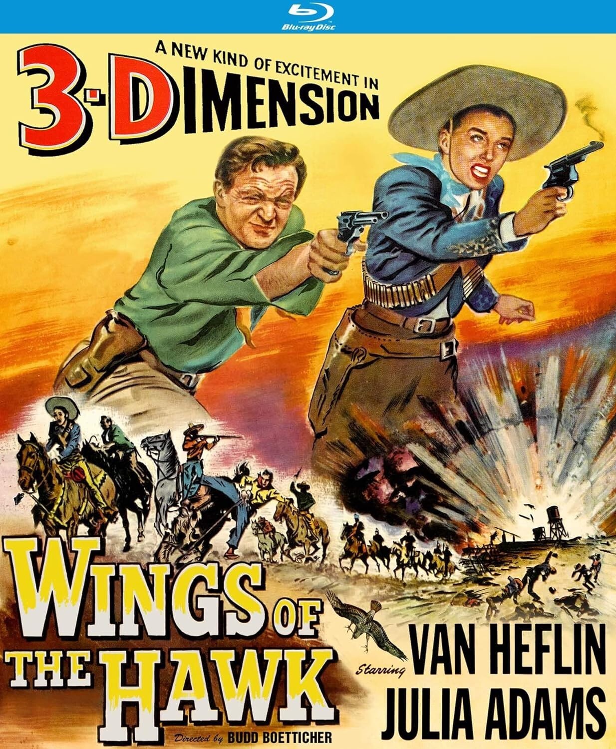 Wings of the Hawk (1953) 3D Blu-ray (region A) EU seller sealed