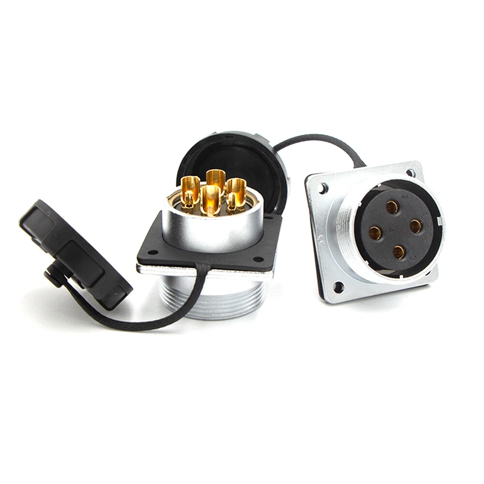 WS28 WEIPU Waterproof Connector 2/3/4/7-26Pin Aviation Bulkhead Connector Plug - Image 3 of 4