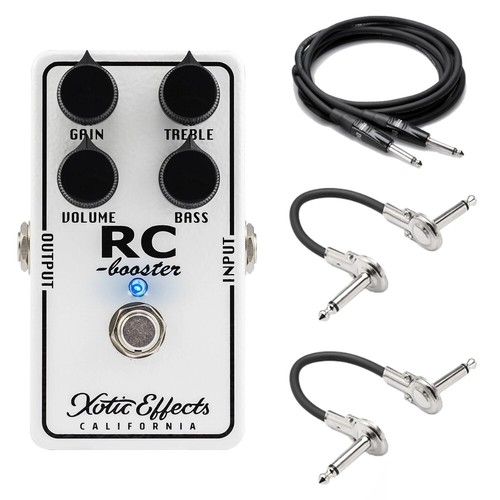 New Xotic 20th Anniversary RC Booster Classic Guitar Effects Pedal - Afbeelding 1 van 1